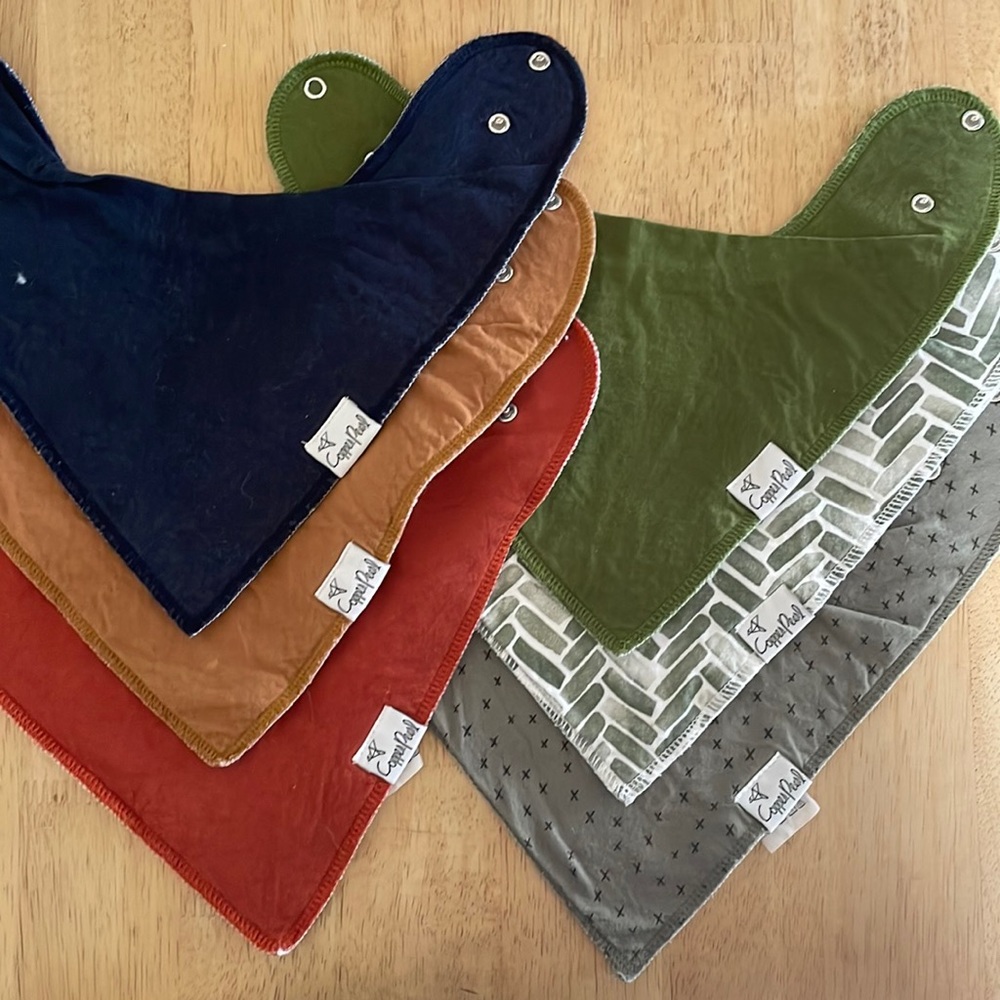 Copper Pearl Bibs